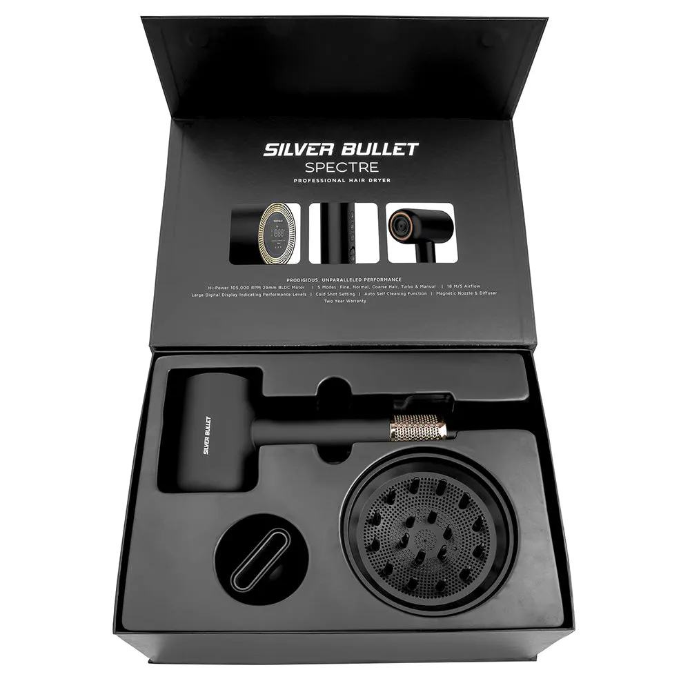 Silver Bullet Spectre Dryer - Black, view 6