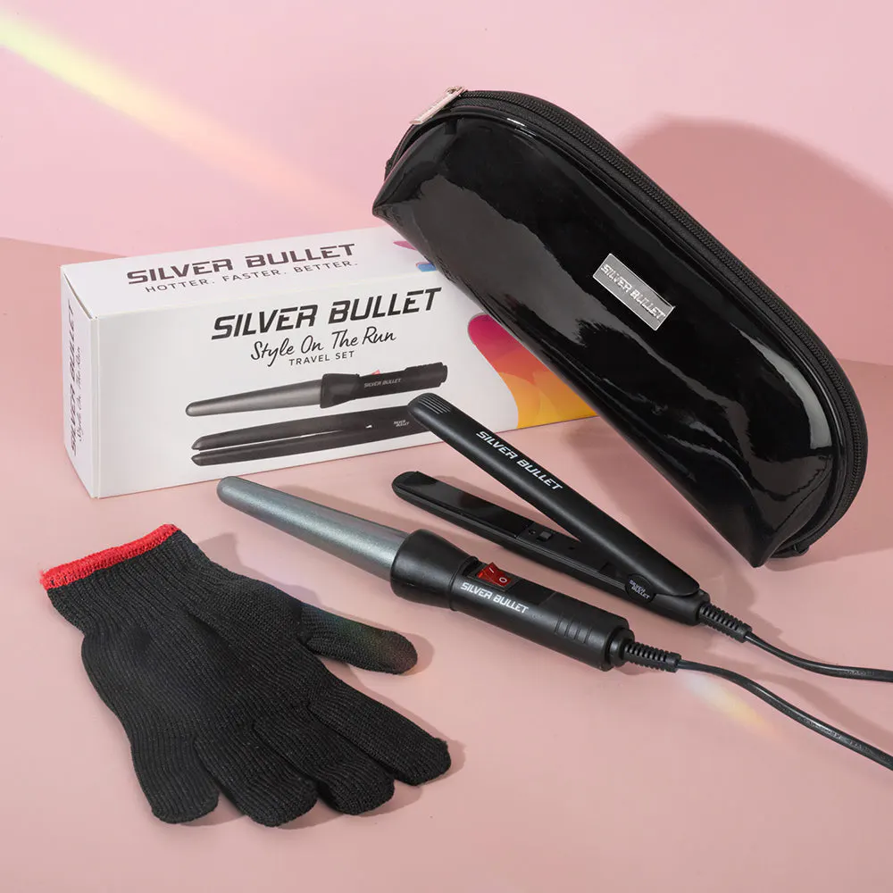 Silver Bullet Style on the Run - Mini Straightener & Conical, view 2