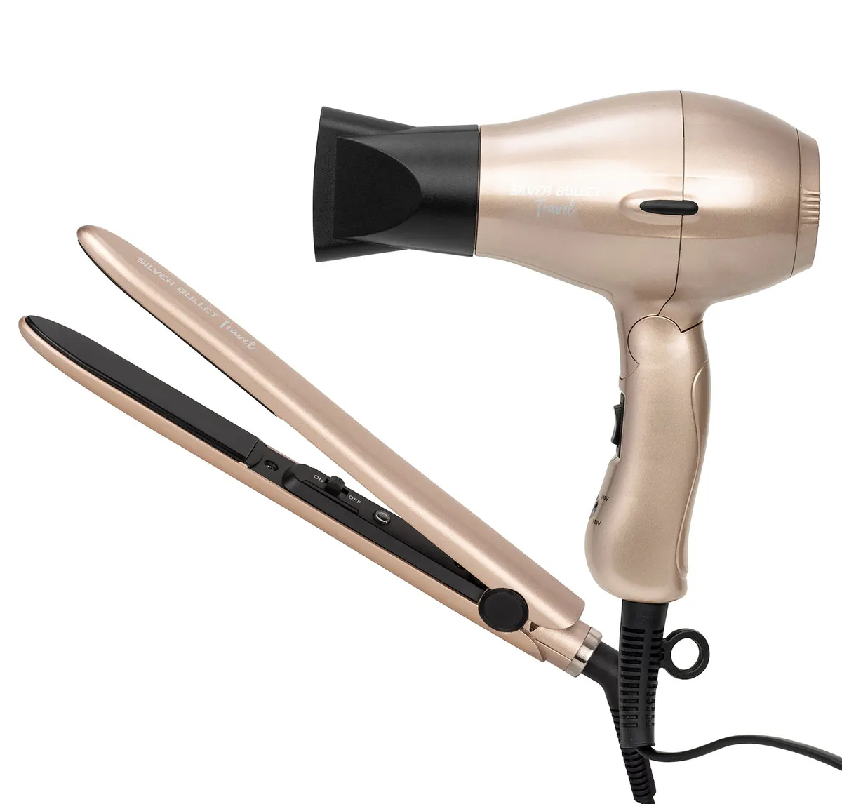 Silver Bullet Styleaway Duo Set - Mini Dryer & Midi Straightener