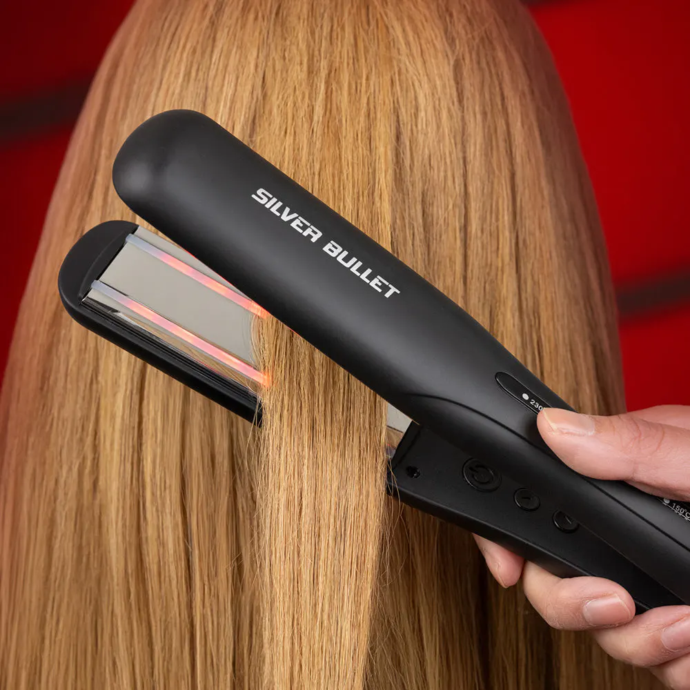 Silver Bullet Titanium 230 IR Elysium Infrared Hair Straightener, view 3