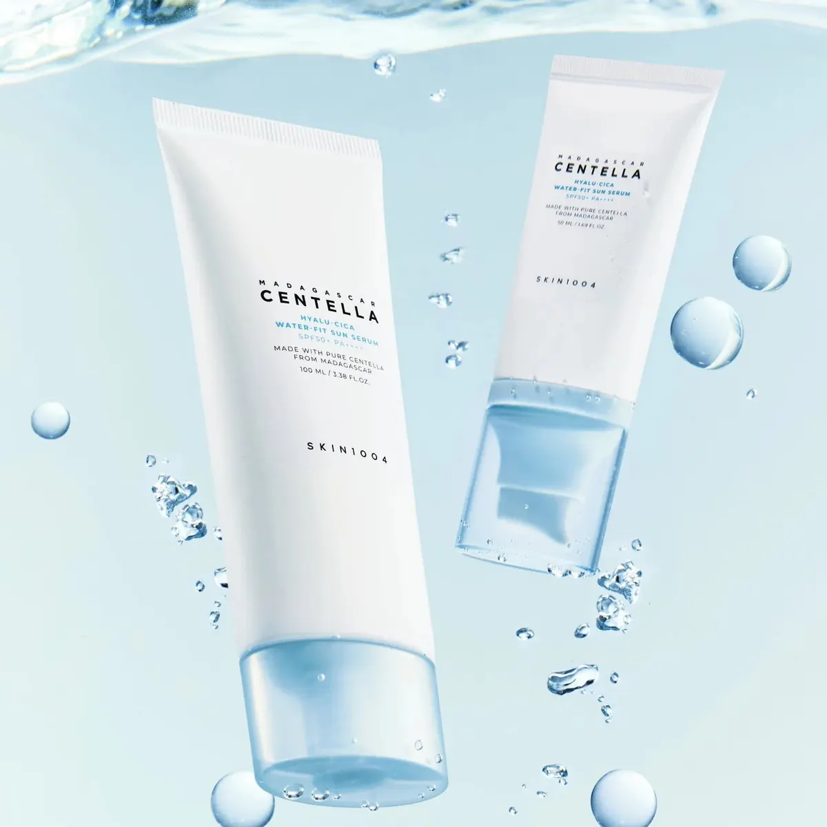 SKIN1004 Madagascar Centella Hyalu-Cica Water-Fit Sun Serum 100ml, view 5