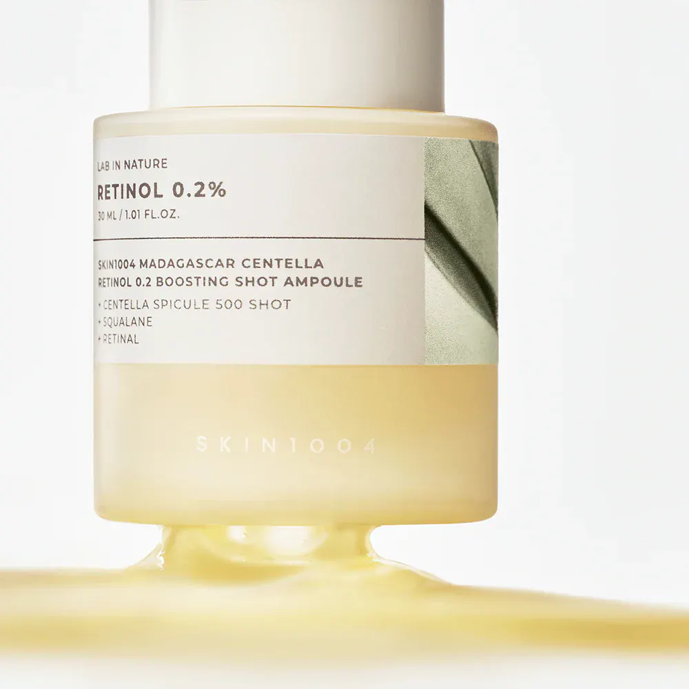 SKIN1004 Madagascar Centella Retinol 0.2 Boosting Shot Ampoule 30ml, view 4