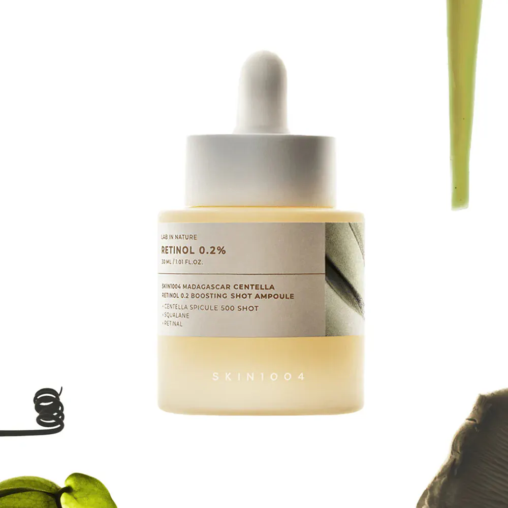 SKIN1004 Madagascar Centella Retinol 0.2 Boosting Shot Ampoule 30ml, view 5