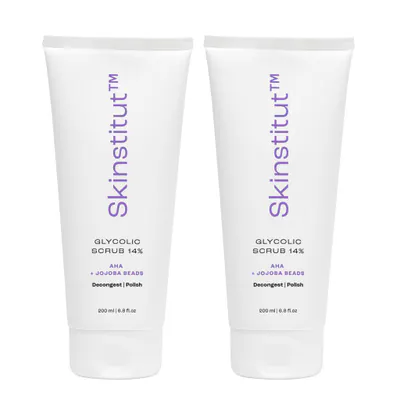Skinstitut Glycolic Scrub 14% 200ml Duo Bundle