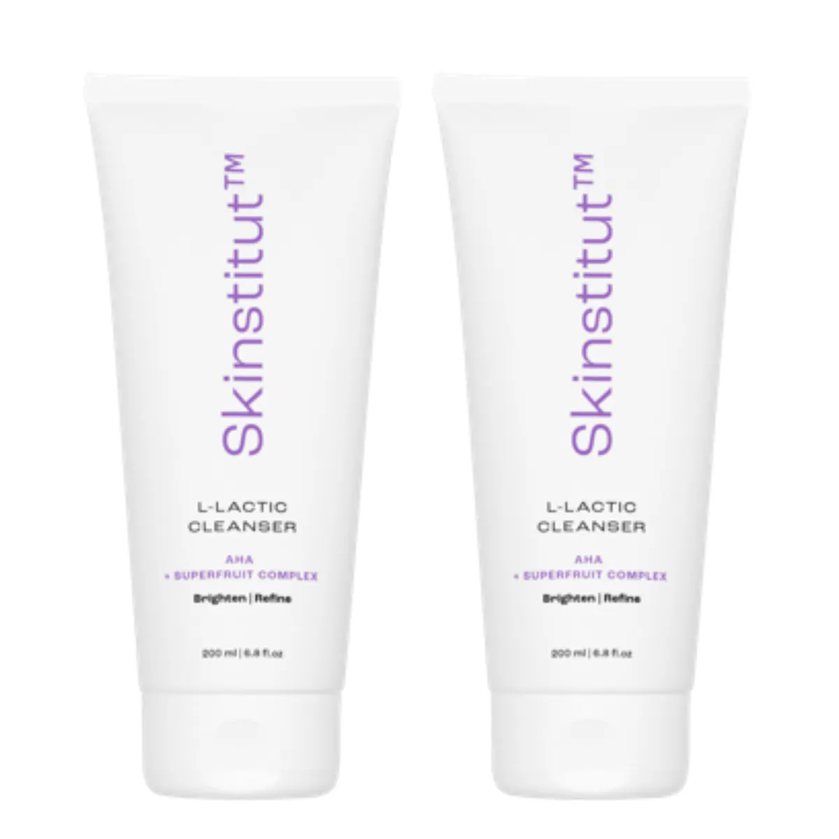 Skinstitut L-Lactic Cleanser 200ml Duo Bundle