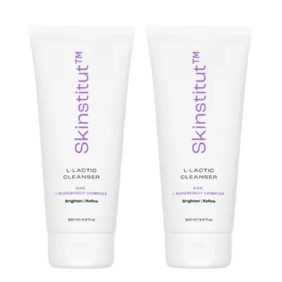 Skinstitut L-Lactic Cleanser 200ml Duo Bundle