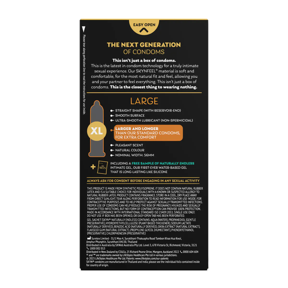 SKYN Large Condoms - 10 Pack, view 4