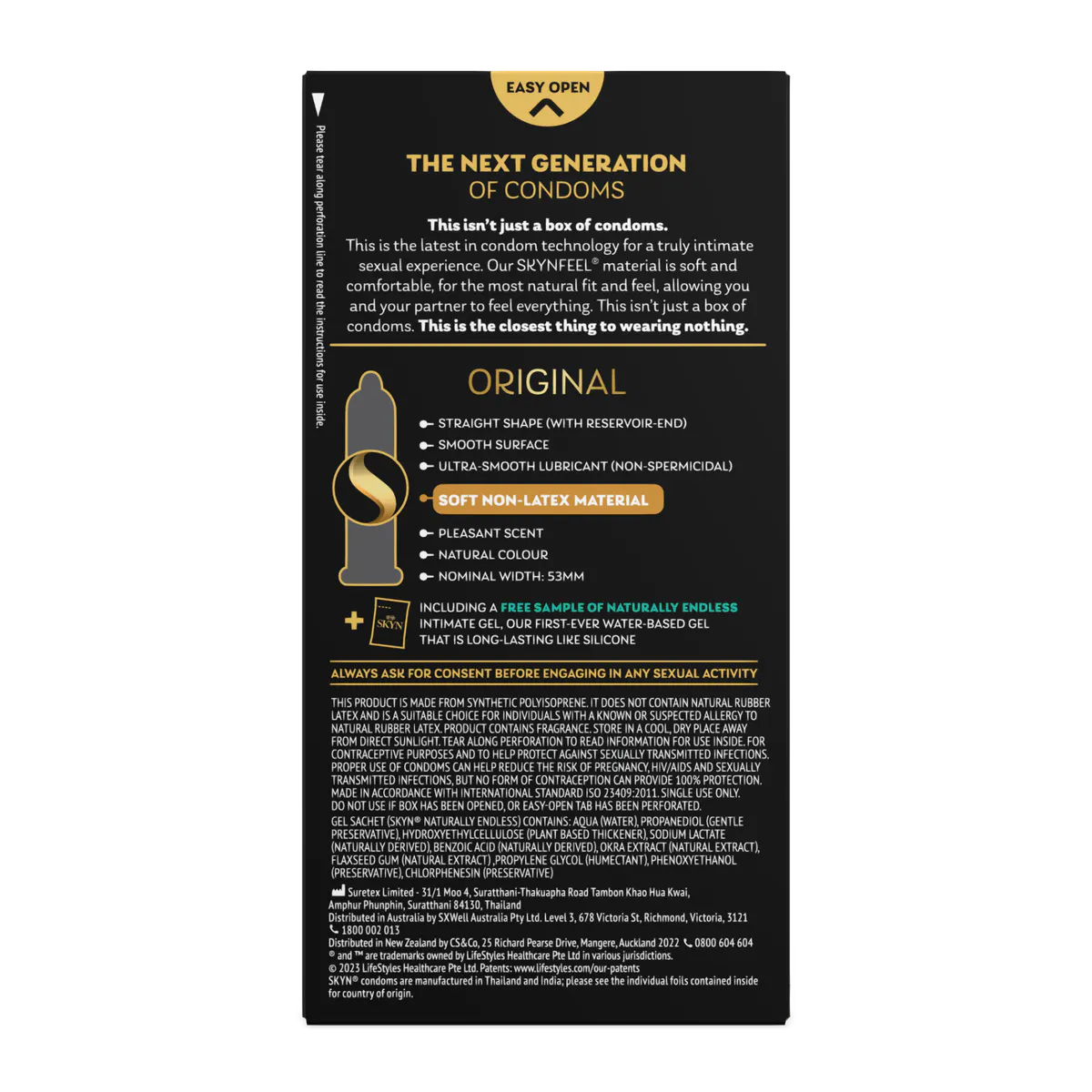 SKYN Original Condoms - 10 Pack, view 5