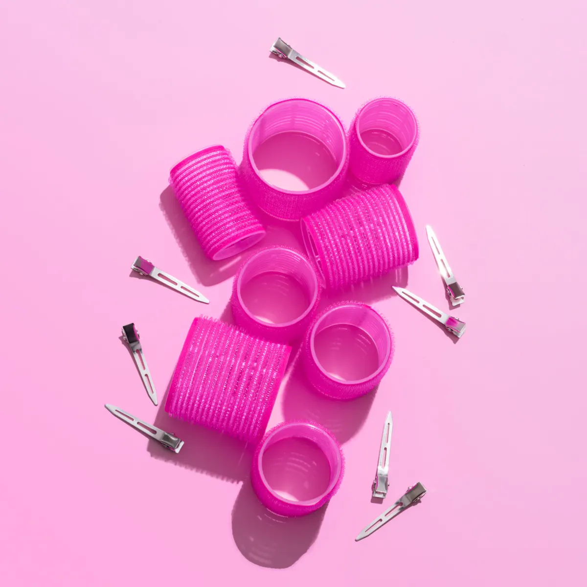 SLICKHAIR Heatless Velcro Hair Rollers (8 Pack), view 2