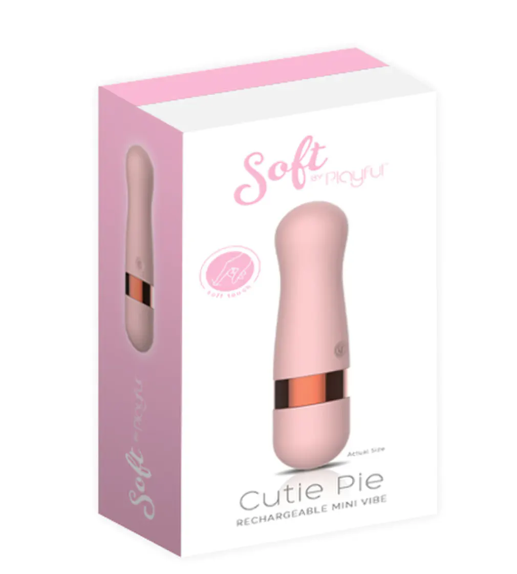 Soft by Playful Cutie Pie Rechargeable Mini Vibe, view 6
