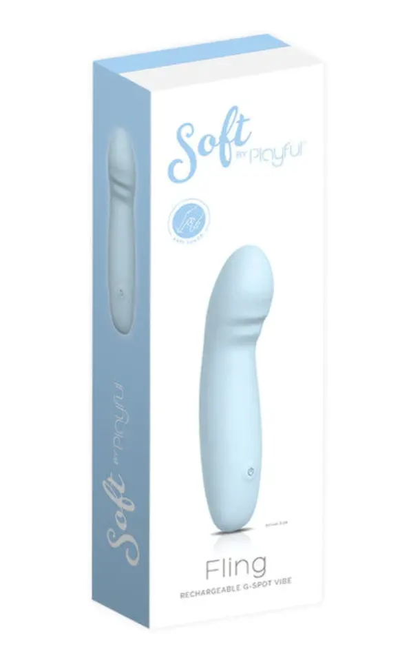 Soft by Playful Fling Rechargeable G-Spot Vibrator, view 3