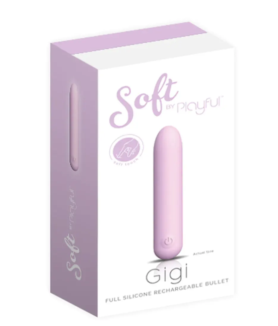 Soft by Playful Gigi - Full Silicone Rechargeable Bullet, view 3