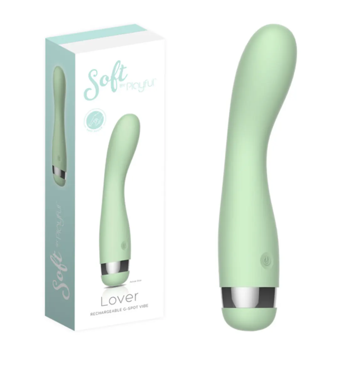Soft by Playful Lover Rechargeable G-Spot Vibrator, view 3