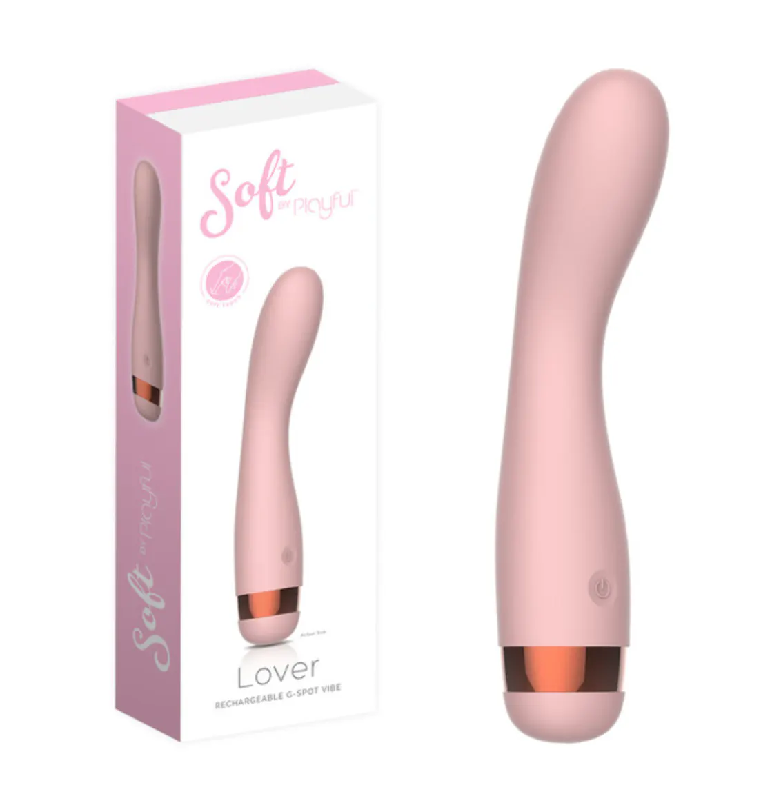 Soft by Playful Lover Rechargeable G-Spot Vibrator, view 4