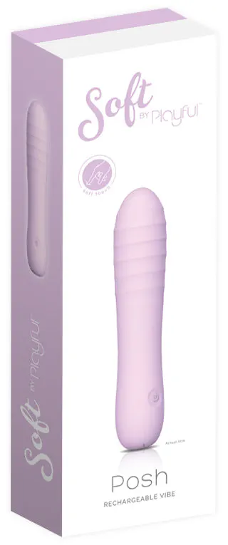Soft by Playful Posh - Rechargeable Vibrator, view 3