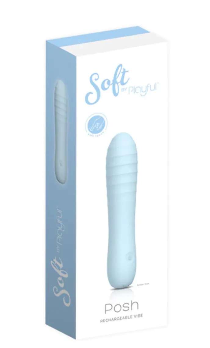 Soft by Playful Posh - Rechargeable Vibrator, view 4