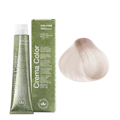 Solfine Crema Color 0.73 Platinum Violet Golden Blonde Toner 65ml