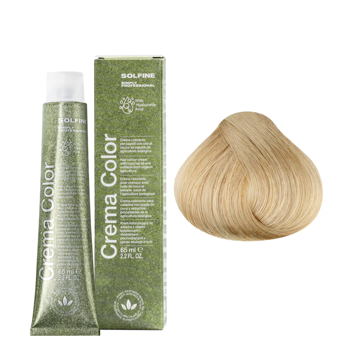 Solfine Crema Color 33 Golden Super-Lightener 65ml