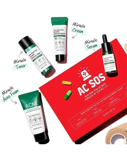 Some By Mi AHA BHA PHA 30 Days Miracle AC SOS Kit, view 3