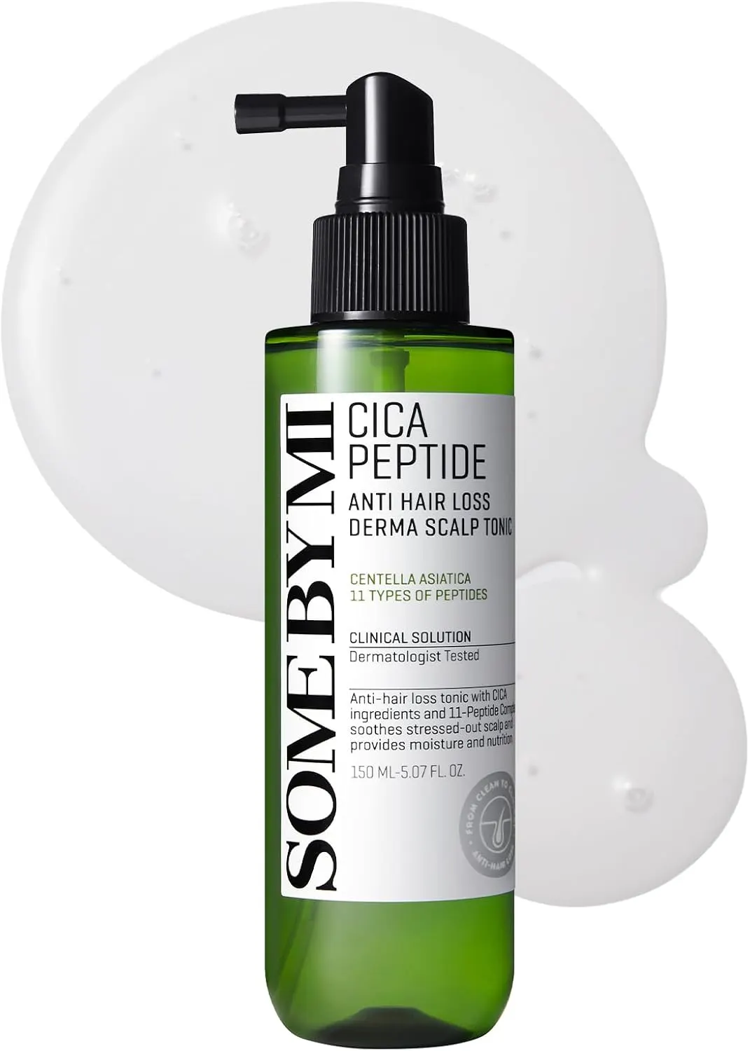 Some By Mi Cica Peptide Anti Hair Loss Derma Scalp Tonic 150ml, view 3