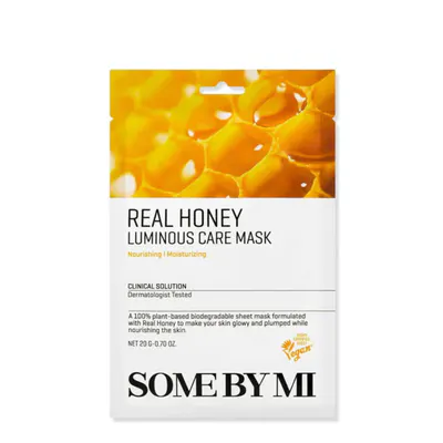 Some By Mi Real Care Real Honey Luminous Care Mask