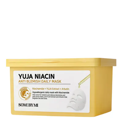 Some By Mi Yuja Niacin Anti-Blemish Daily Mask 30 Sheets