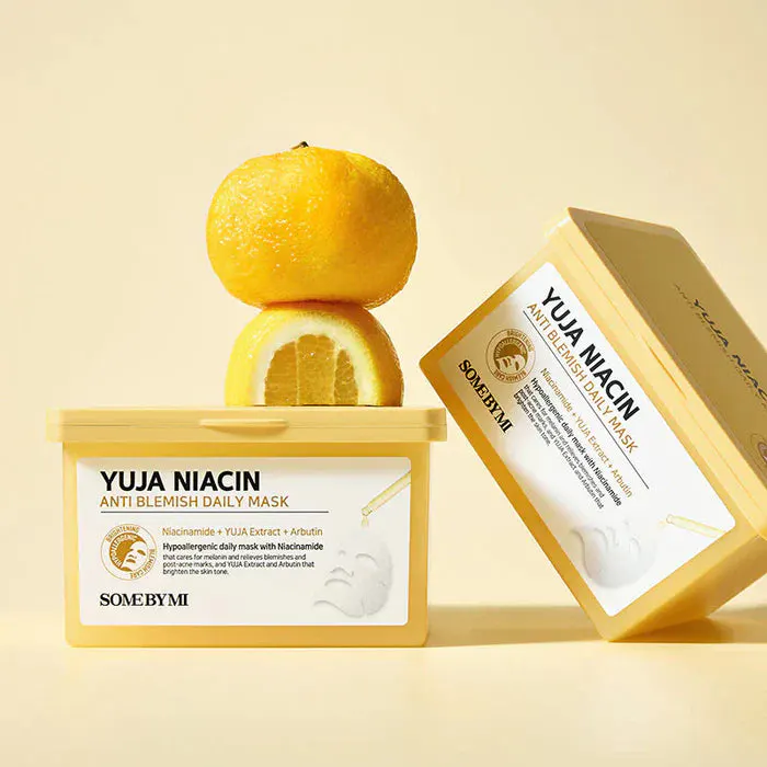 Some By Mi Yuja Niacin Anti-Blemish Daily Mask 30 Sheets, view 3