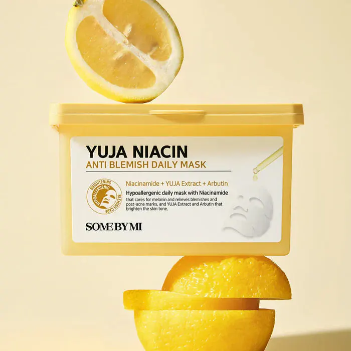 Some By Mi Yuja Niacin Anti-Blemish Daily Mask 30 Sheets, view 4