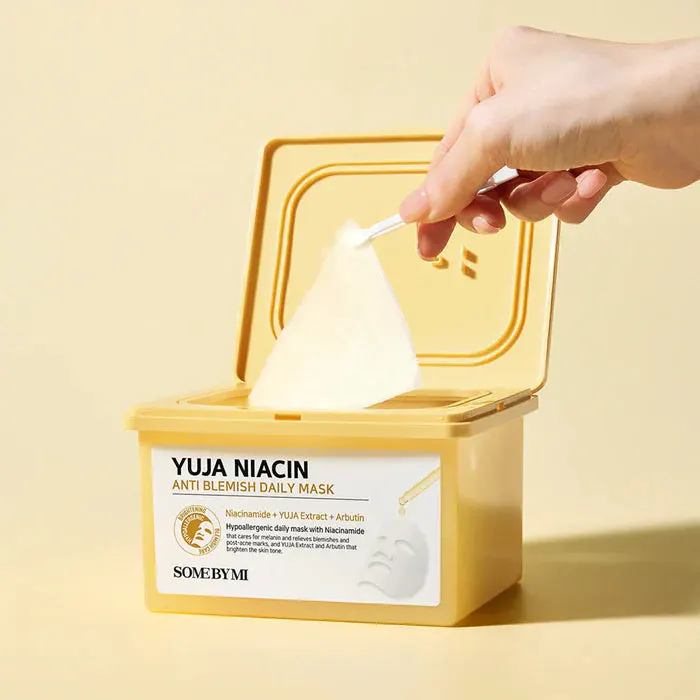 Some By Mi Yuja Niacin Anti-Blemish Daily Mask 30 Sheets, view 5