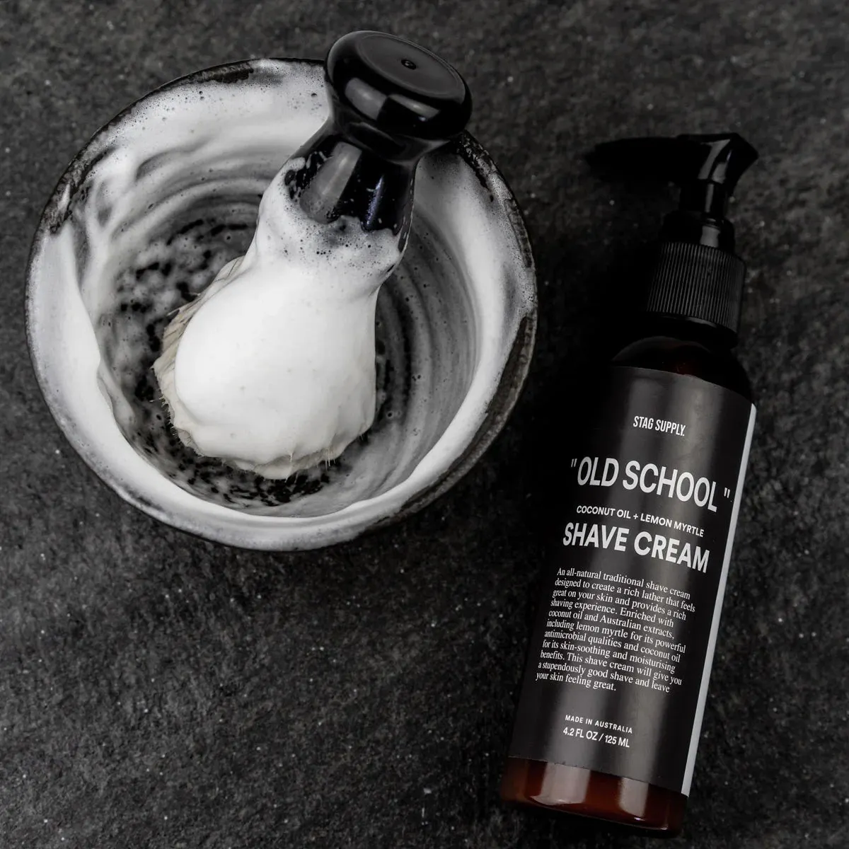 Stag Supply 'Old School' Shave Cream 125ml, view 2