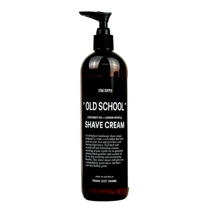 Stag Supply 'Old School' Shave Cream 500ml