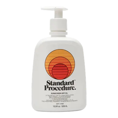 Standard Procedure SPF50+ Sunscreen 500ml