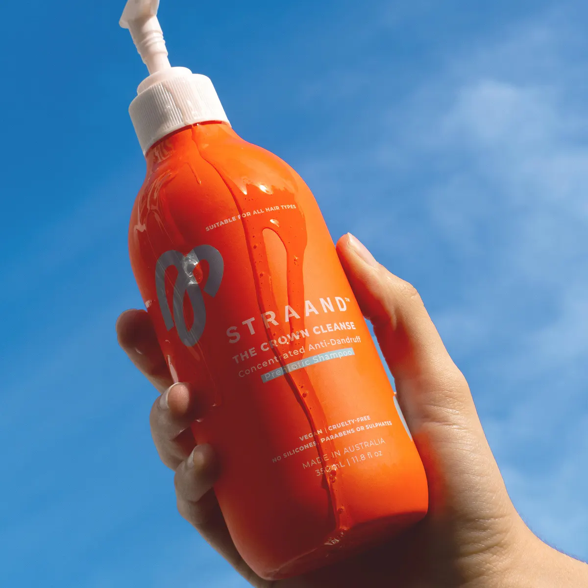 STRAAND Crown Cleanse Shampoo 350ml, view 5