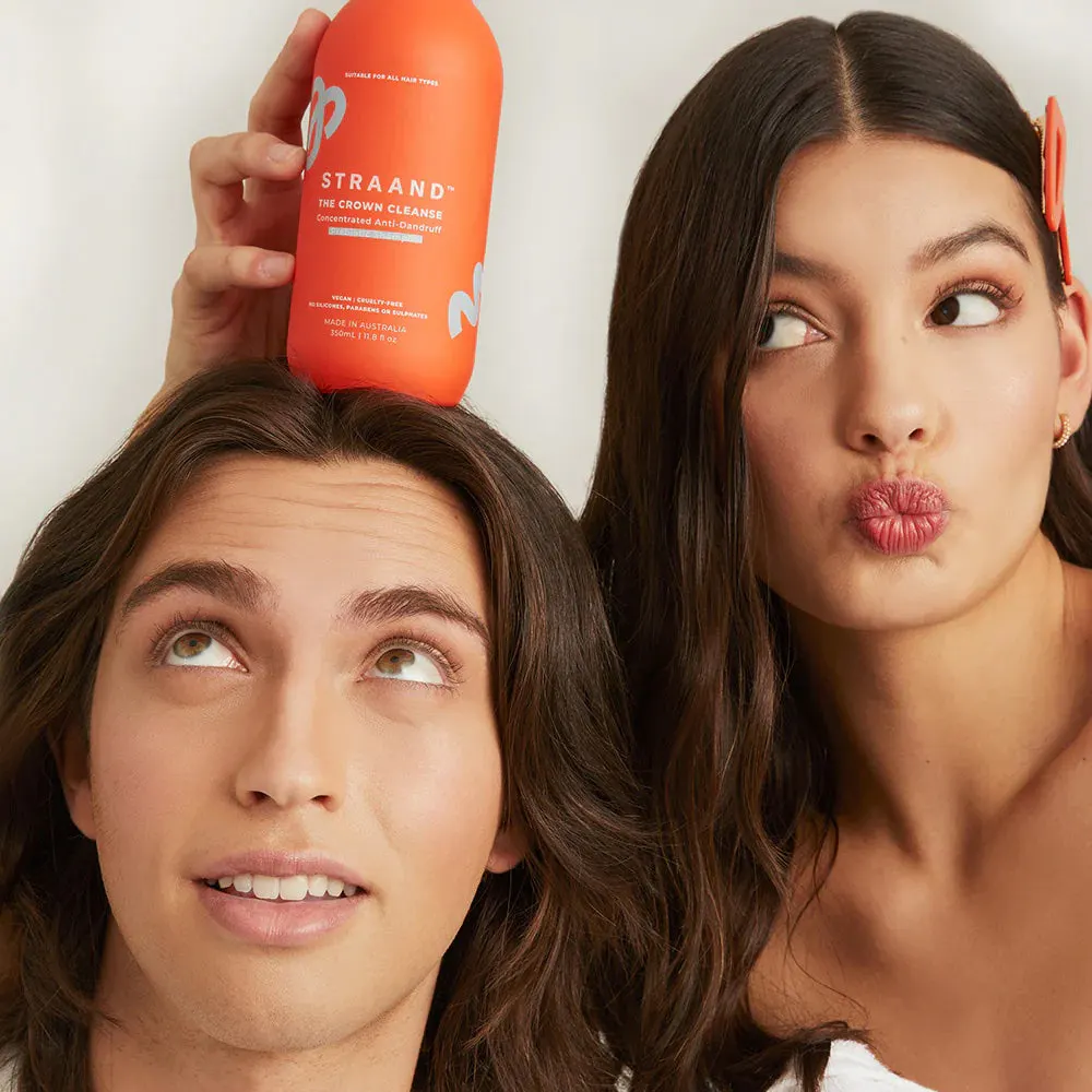 STRAAND Crown Cleanse Shampoo Trio Bundle, view 5