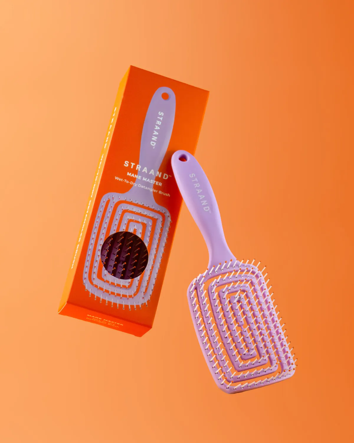 STRAAND The Mane Master Wet-To-Dry Detangler Brush, view 5