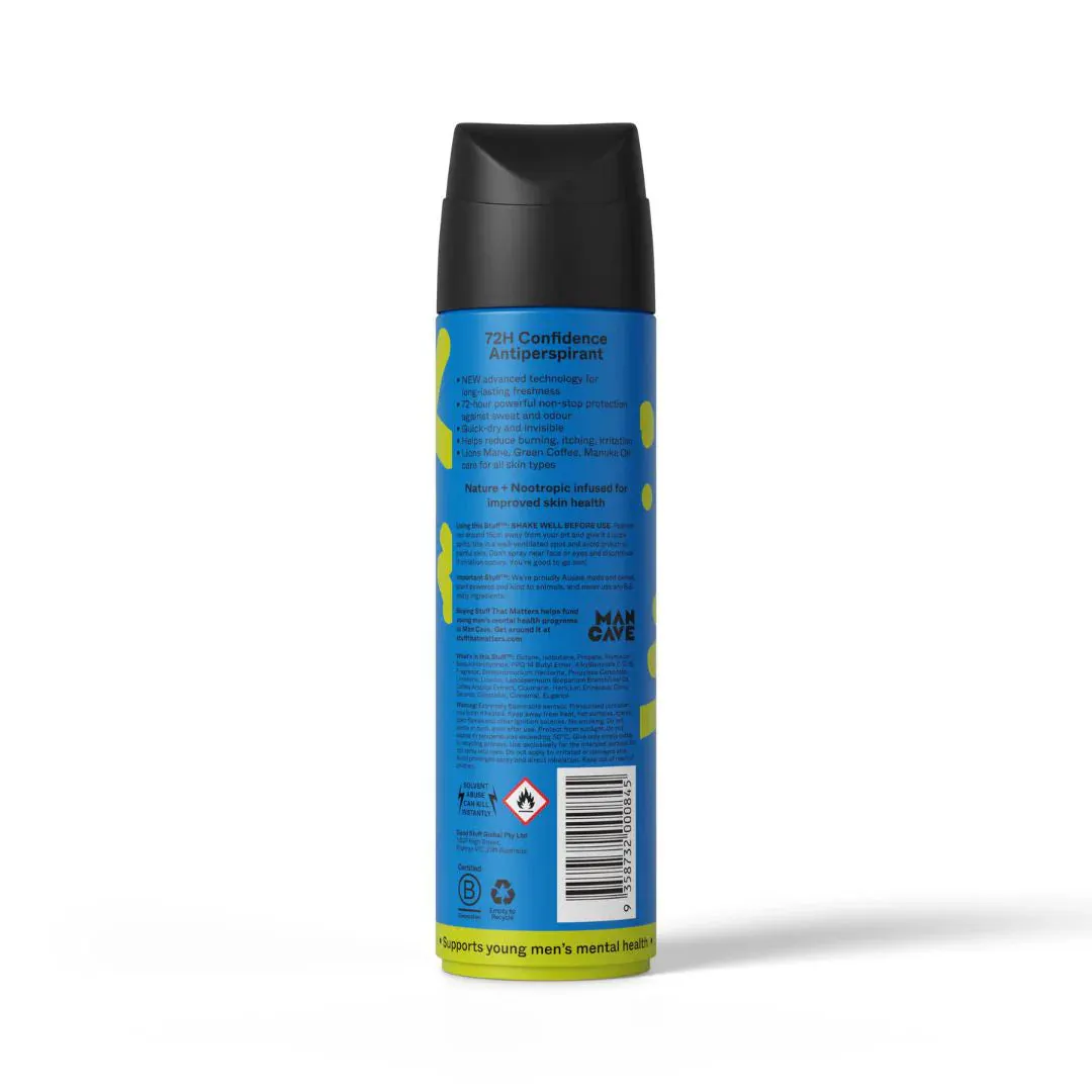 Stuff That Matters Antiperspirant Aerosol - Confidence 130g, view 3