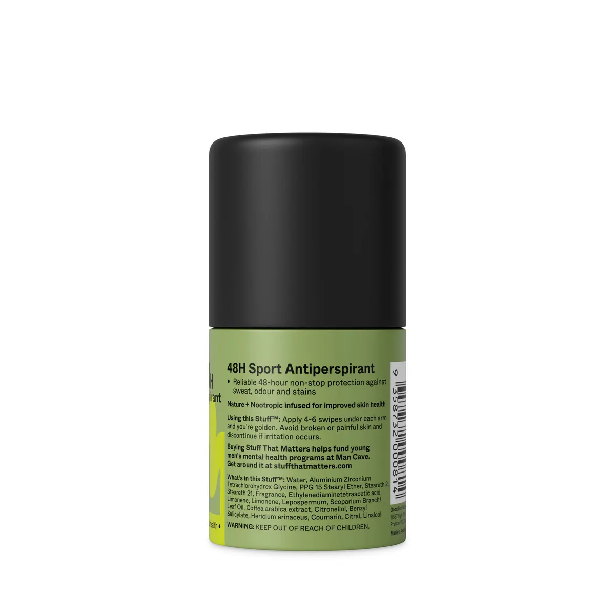 Stuff That Matters Antiperspirant Roll On - Sport 50ml, view 2