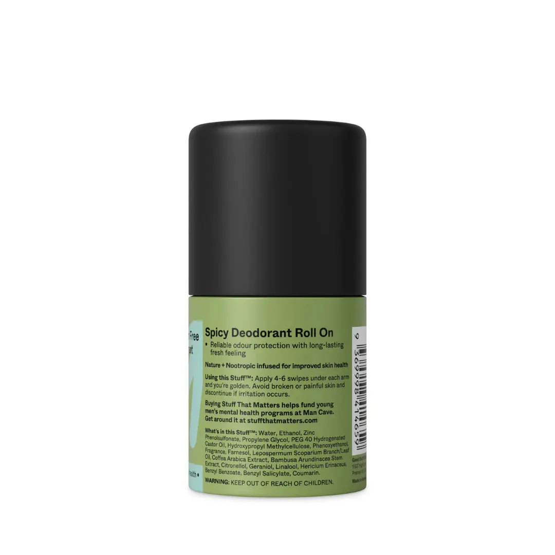 Stuff That Matters Deodorant Aluminium Free Roll On - Spicy 50ml, view 2