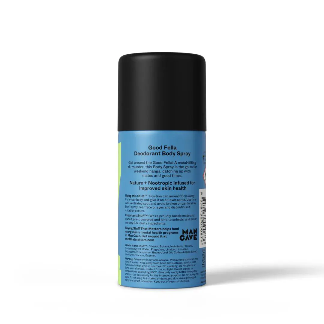 Stuff That Matters Deodorant Body Spray - Good Fella 100g, view 2