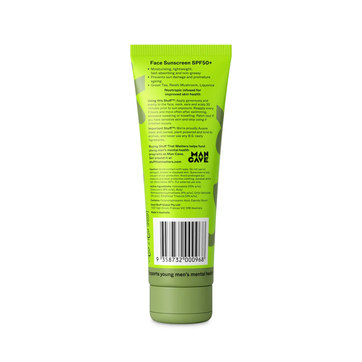 Stuff That Matters SPF50+ Face Sunscreen 100ml, view 2