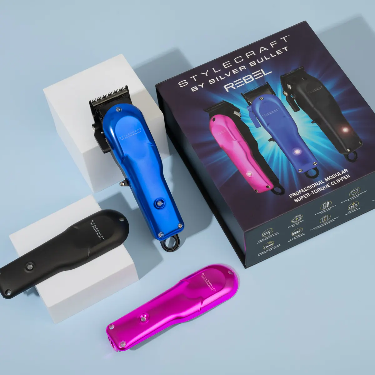 StyleCraft by Silver Bullet Rebel Hair Clipper, view 6