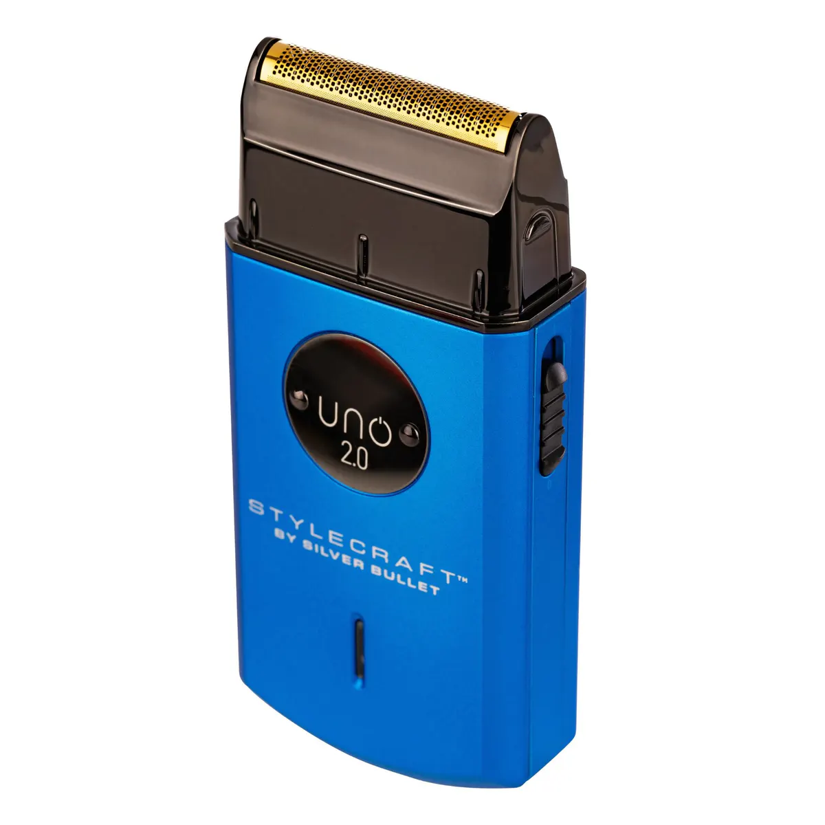 StyleCraft by Silver Bullet Uno 2.0 Single Foil Shaver Blue, view 3