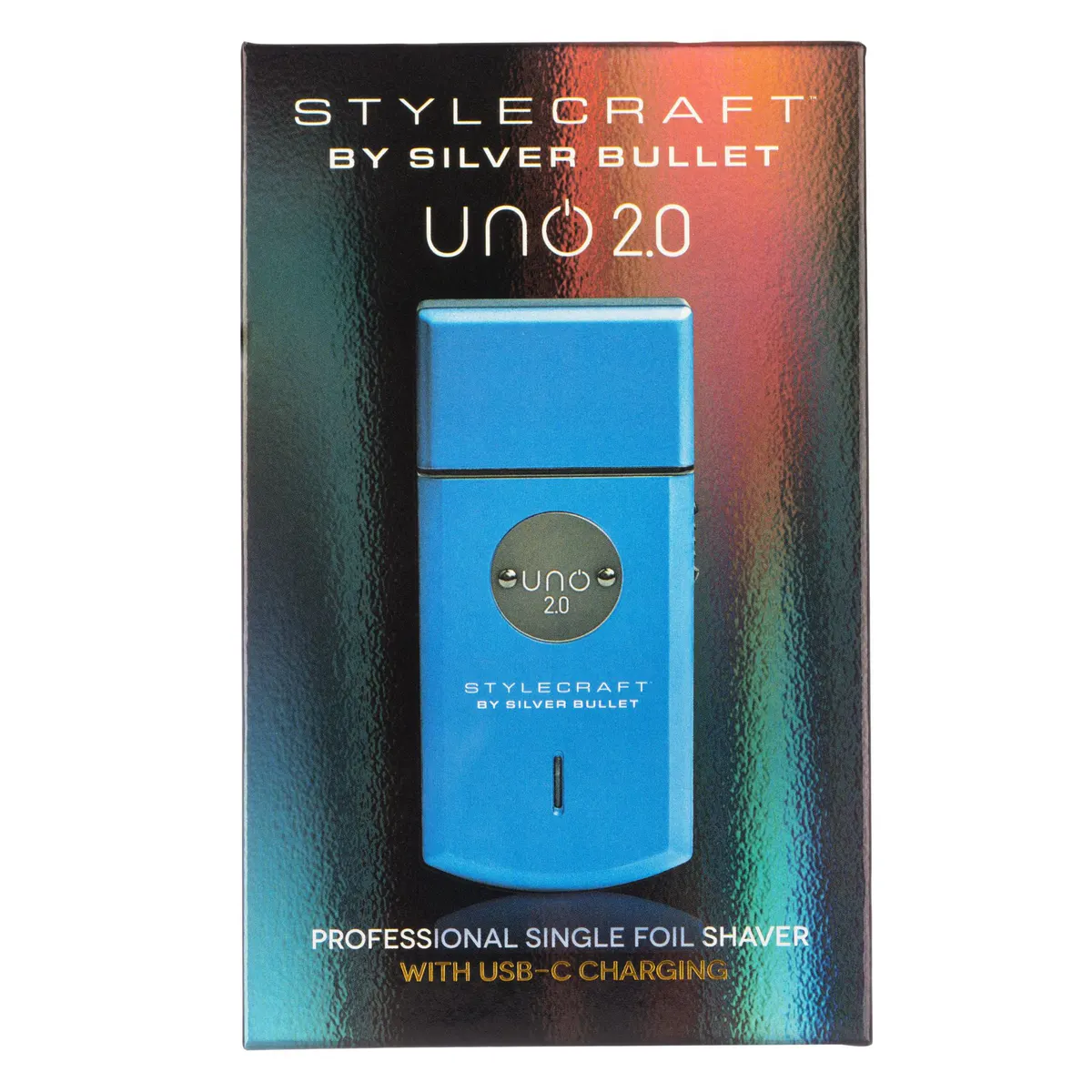 StyleCraft by Silver Bullet Uno 2.0 Single Foil Shaver Blue, view 4