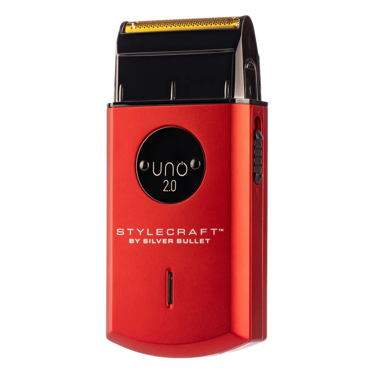 StyleCraft by Silver Bullet Uno 2.0 Single Foil Shaver Red, view 3