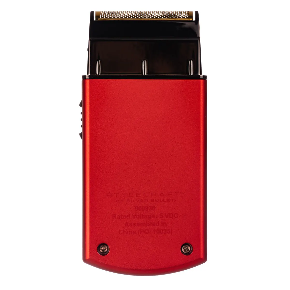 StyleCraft by Silver Bullet Uno 2.0 Single Foil Shaver Red, view 4