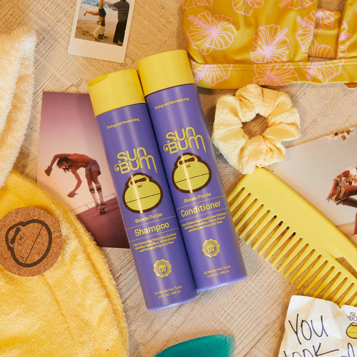 Sun Bum Blonde Purple Shampoo 295ml, view 3
