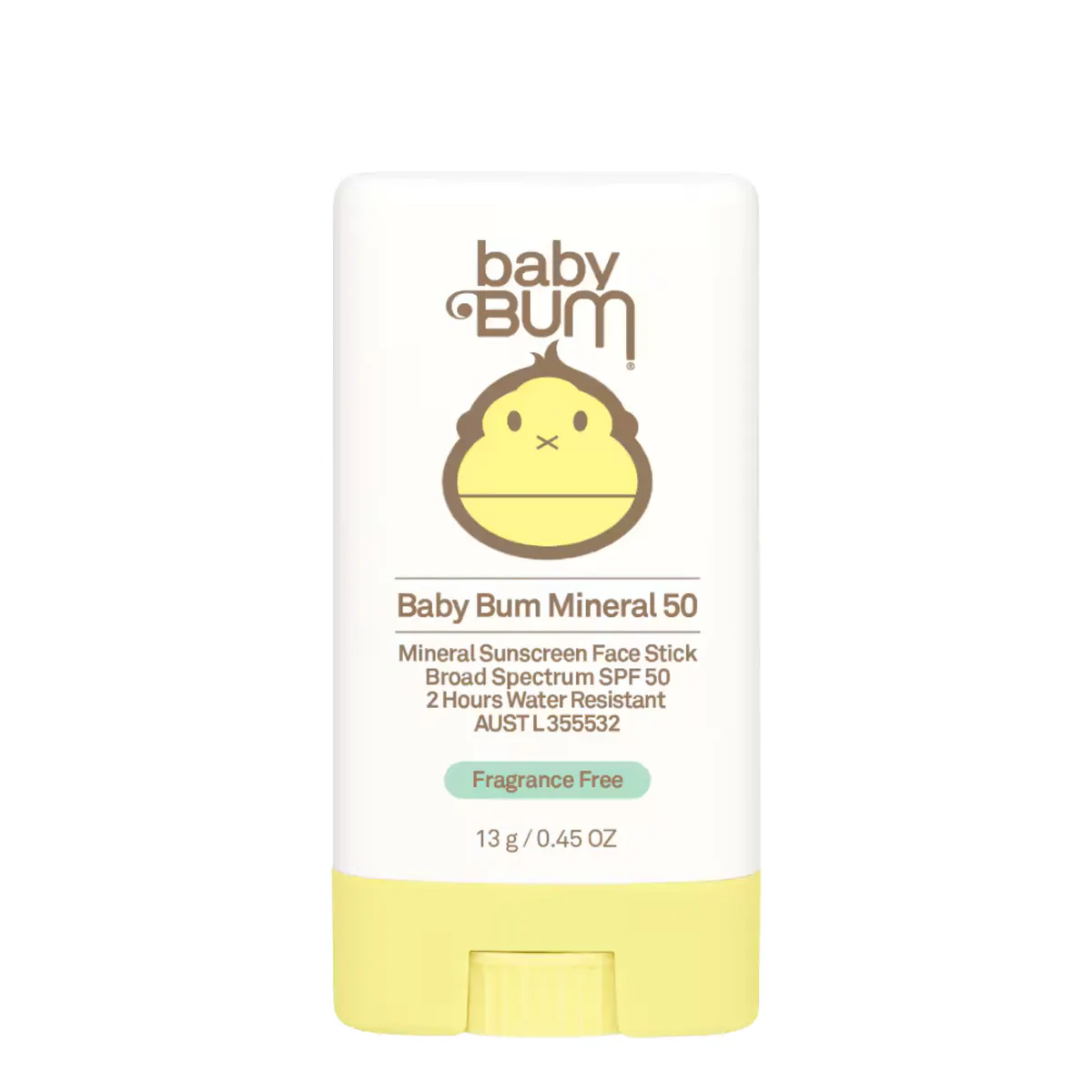 Sun Bum Baby Bum SPF50 Mineral Face Stick 13g