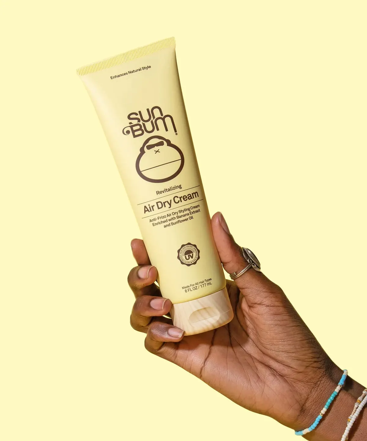 Sun Bum Revitalizing Air Dry Styling Cream 177ml, view 3