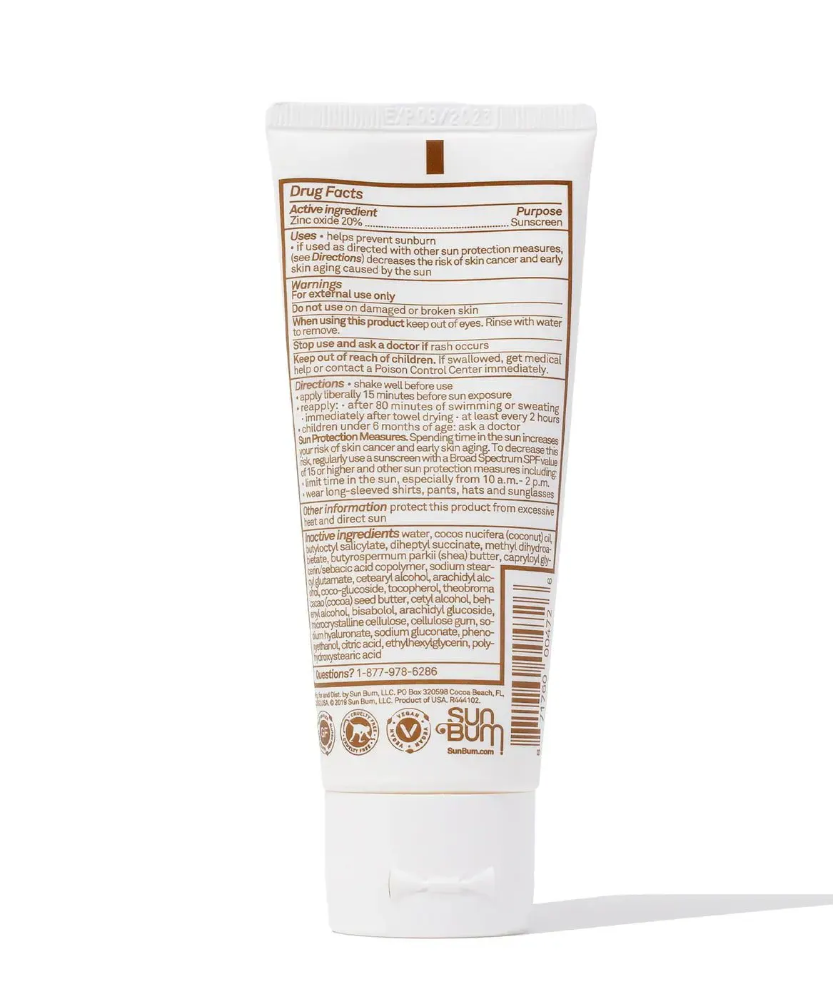 Sun Bum SPF 50+ Mineral Lotion 88ml, view 3