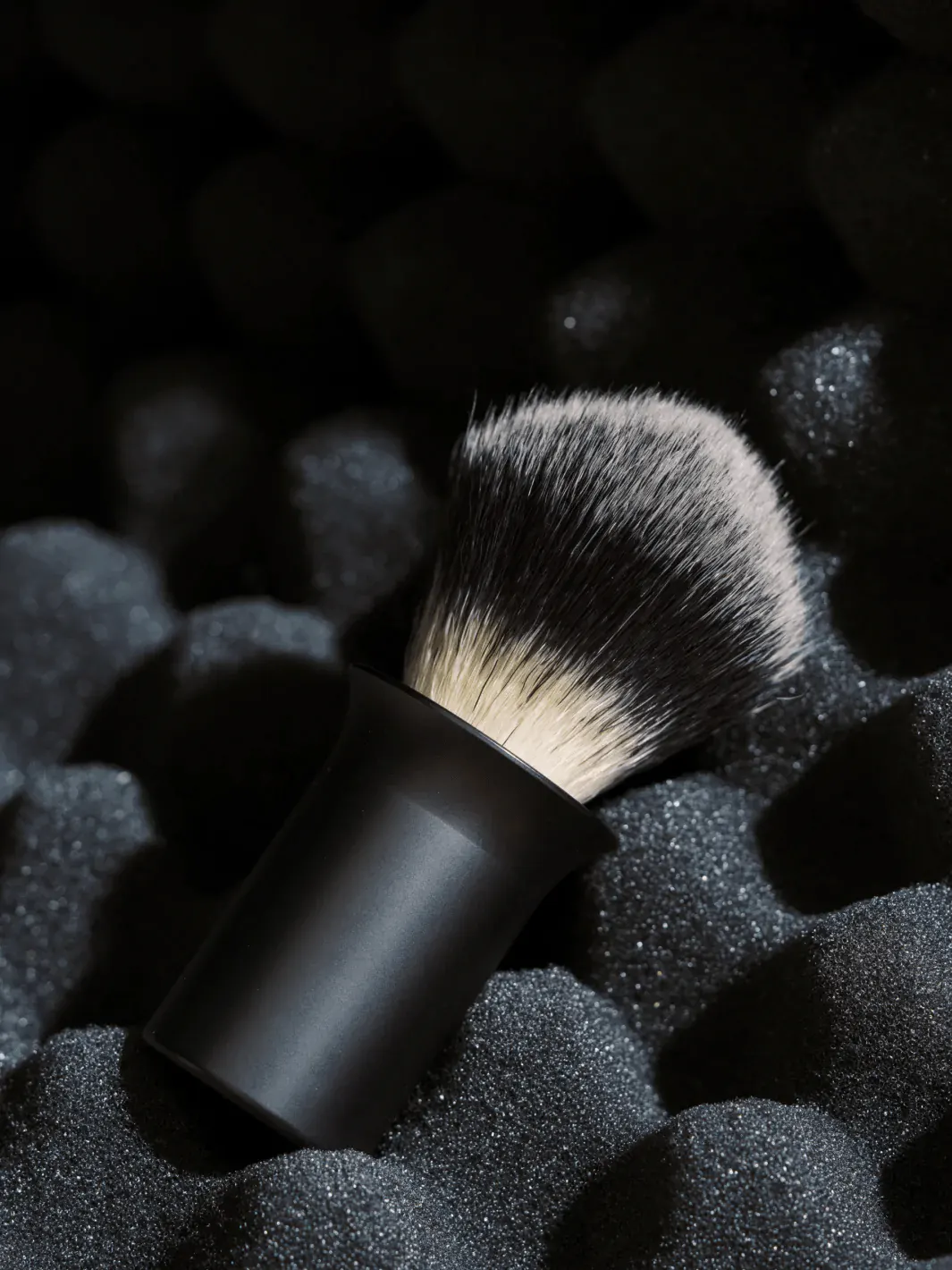 Supply Silvertip Synthetic Shave Brush - Matte Black, view 2